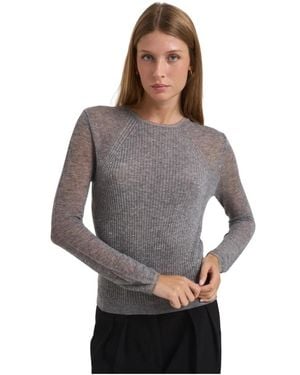 IRO Round-Neck Knitwear - Grigio