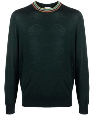 Paul Smith Round-Neck Knitwear - Verde