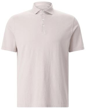 Fedeli Tops ,Grijs ,Polo Shirts - Roze