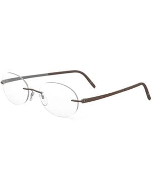 Silhouette Glasses - Brown