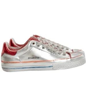 HIDNANDER Italienischer fusion sneaker - starless silber - Weiß