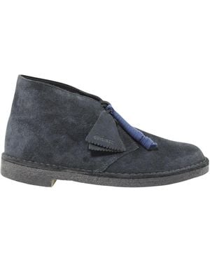 Clarks Lace-Up Boots - Azul