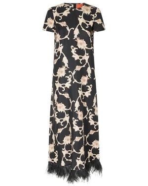 La DoubleJ Midi Dresses - Nero