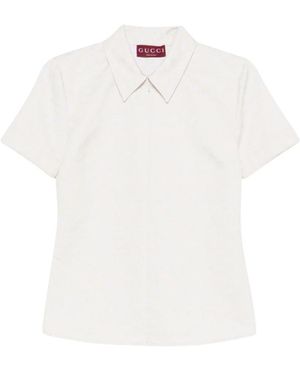 Gucci Overhemden Shirts - Wit