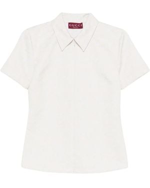 Gucci Overhemden Shirts - Wit