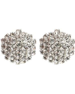 Self-Portrait Earrings - White