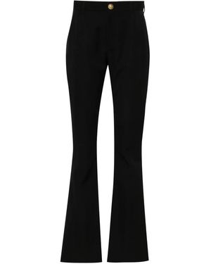 Balmain Straight Trousers - Black