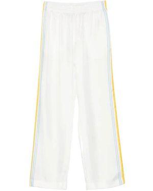 CASABLANCA Wide Trousers - White