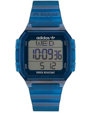 adidas Accessoires ,Blauw ,Digital One Gmt Horloge