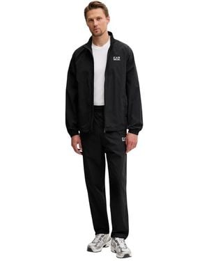 EA7 Trainingsanzug-Set - Schwarz