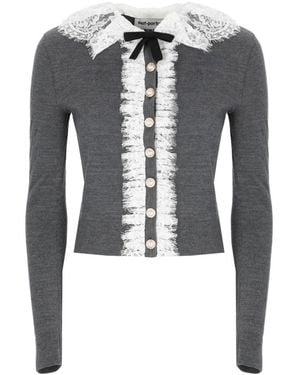 Self-Portrait Cardigans - Bleu