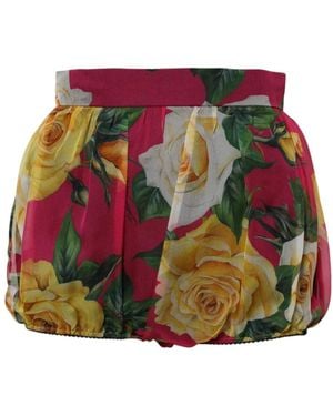 Dolce & Gabbana Short Shorts - Red