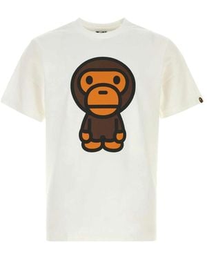 A Bathing Ape T-Shirts - Blanco