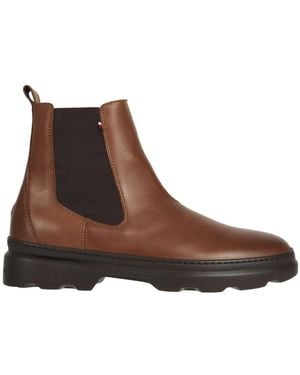 Tommy Hilfiger Chelsea Boots - Brown