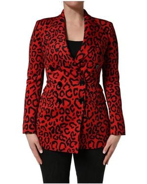 Dolce & Gabbana Blazers - Red