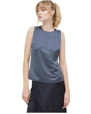 Samsøe & Samsøe Sleeveless Tops - Blu