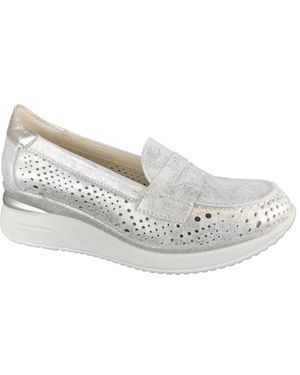 Pitillos Klassische Mokassin Schuhe - Weiß
