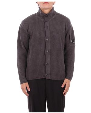 C.P. Company Maglia Cardigan - Grau