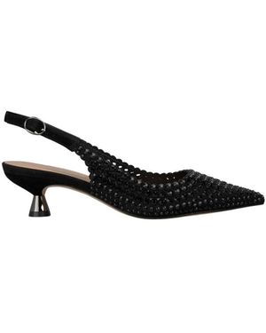 Alma En Pena. Court Shoes - Black