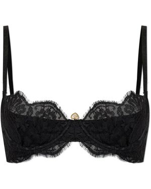 DSquared² Zijden Beha Met Kant - Zwart
