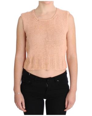Pink Memories Round-Neck Knitwear - Noir