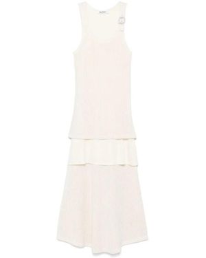 Wales Bonner Midi Dresses - Blanco