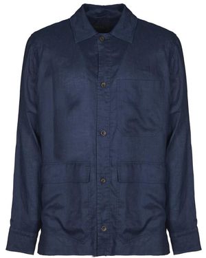 Paltò Casual Shirts - Blu