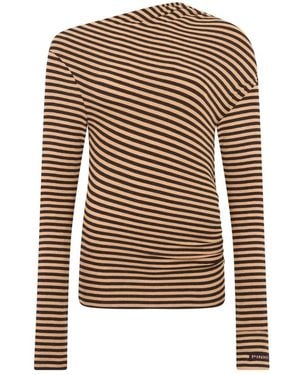 Pinko Long Sleeve Tops - Marrón