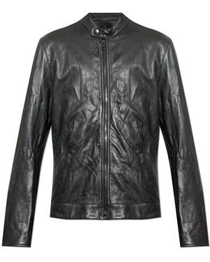 Dolce & Gabbana Leather Jackets - Noir