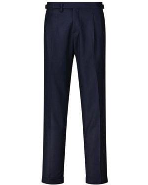 BRIGLIA Slim-Fit Trousers - Blauw
