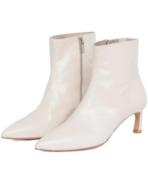 Tela Heeled Boots - Neutro