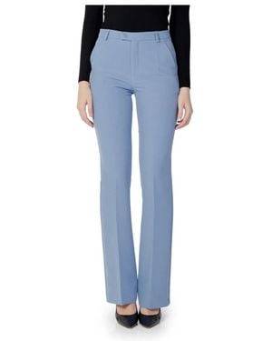 Sandro Ferrone Pantaloni blu chiaro con chiusura