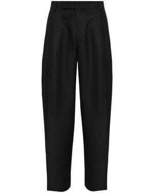 Studio Nicholson Broeken ,Zwart ,Wol Wool 'Pull Snm' Broeken