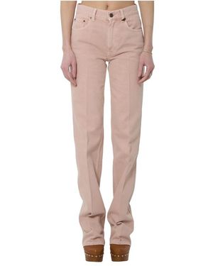 Chloé Straight Jeans - Rosa