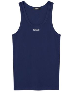 Versace Sleeveless Tops - Blue