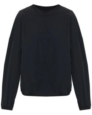 Rethinkit Studios Oversized Top Mit Logo - Blau
