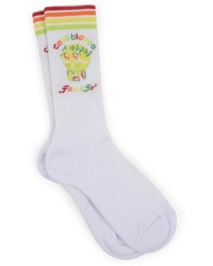 CASABLANCA Socks - Blu