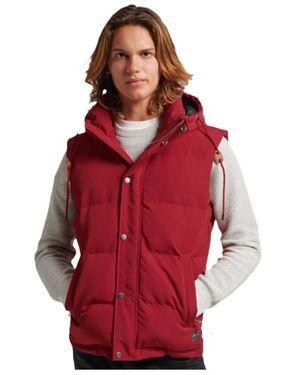 Superdry Vests - Rojo