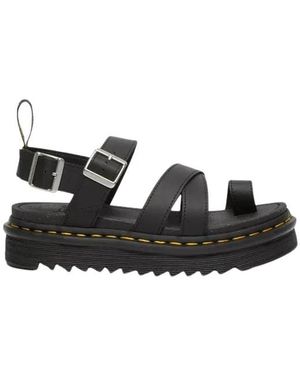 Dr. Martens Flat Sandals - Black