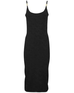 Versace Midi Dresses - Negro