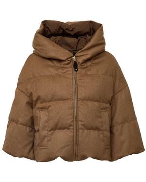 Max Mara Winter Jackets - Marrón