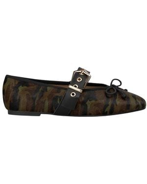 Alma En Pena. Ballerina Shoes - Black