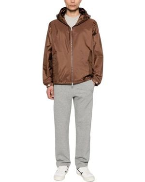 Moncler Light Jackets - Marrón