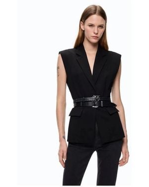 Pinko Vests - Negro