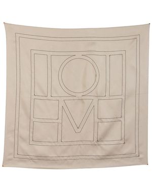 TOTEME Silky Scarves - Neutro