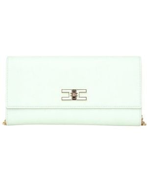 Elisabetta Franchi Cross Body Bags - Verde