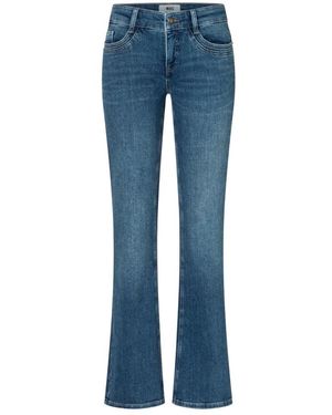 M·a·c Jeans ,Blauw ,Katoen Detroit Flared Jeans