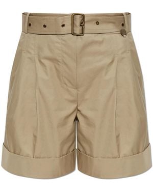 Burberry Short Shorts - Natural