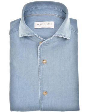 John Miller Denim Shirts - Blu