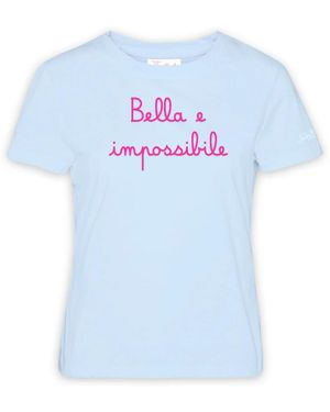 MC2 Saint Barth Tops ,Blauw ,Bella Impossibile 31 Emb